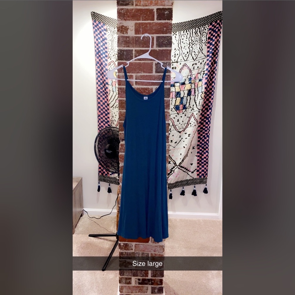 Blue dress